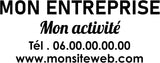 Sticker Texte Personnalisé Professionnel – 1 à 4 Lignes – Largeur 30, 50, 80 ou 120 cm - Signalétique Vitrine, Bureau, Porte – Vinyle ORACAL 651 – Made in France