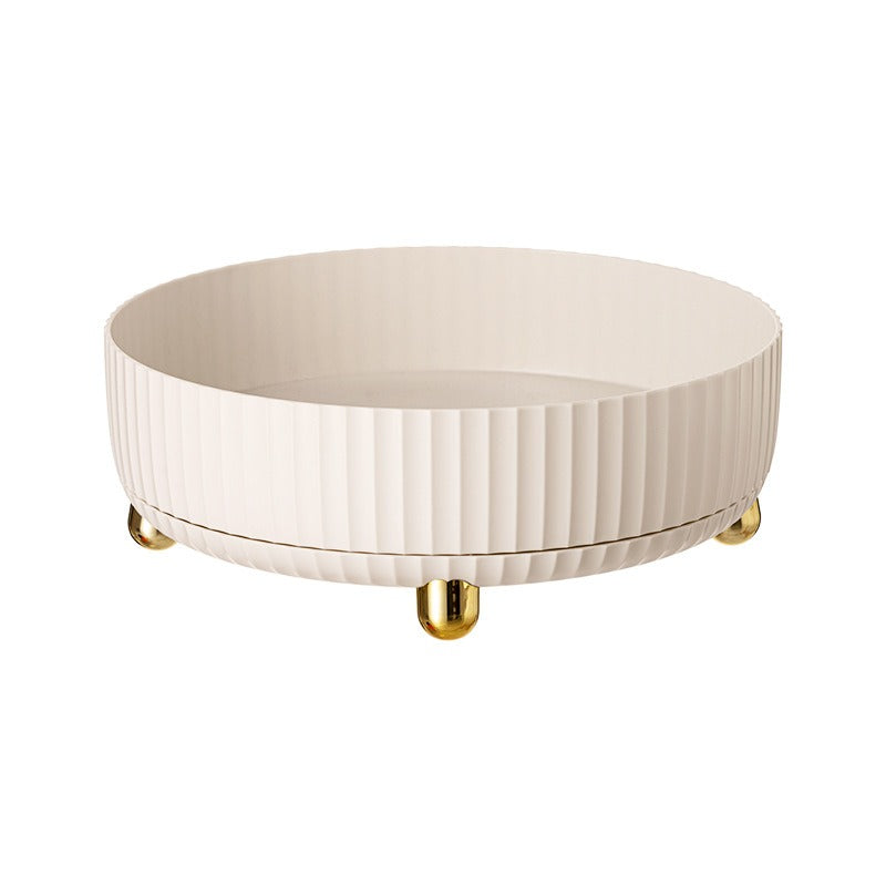 Plateau de Rangement Tournant – Grand Format Multifonction (28 x 10 x 8 cm)