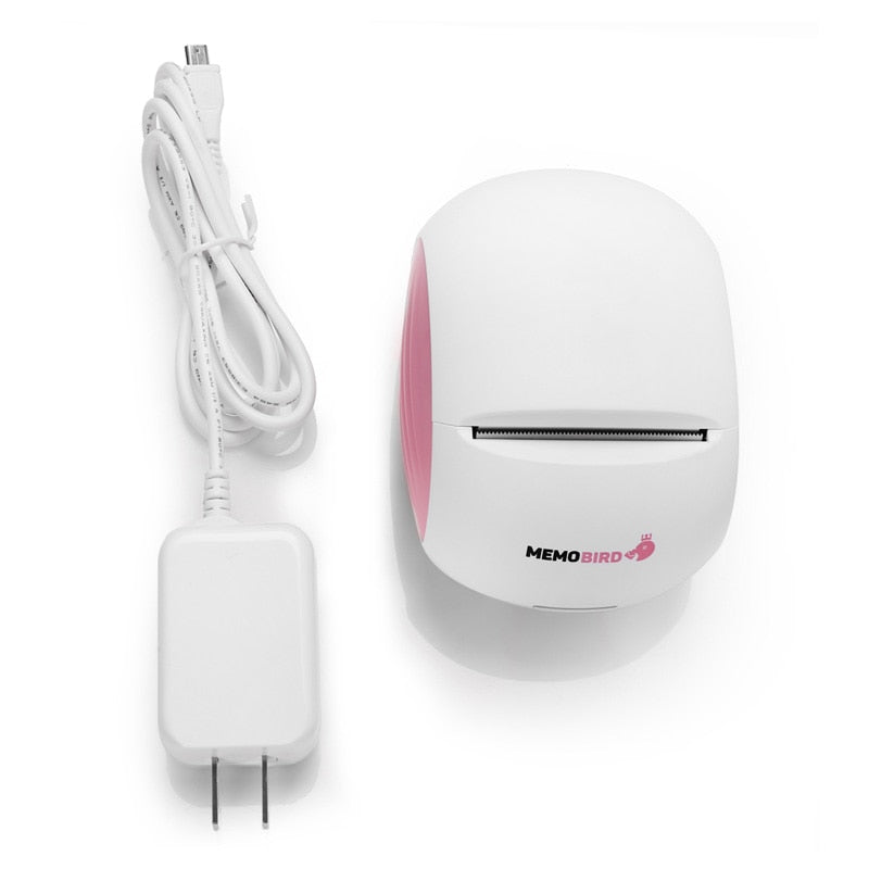 Imprimante Thermique MEMOBIRD G2 – Impression Connectée et Instantanée, à la Maison ou en Déplacement