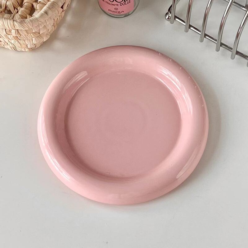 Assiette Plate en Céramique – 20 cm, Design Élégant et Fonctionnel