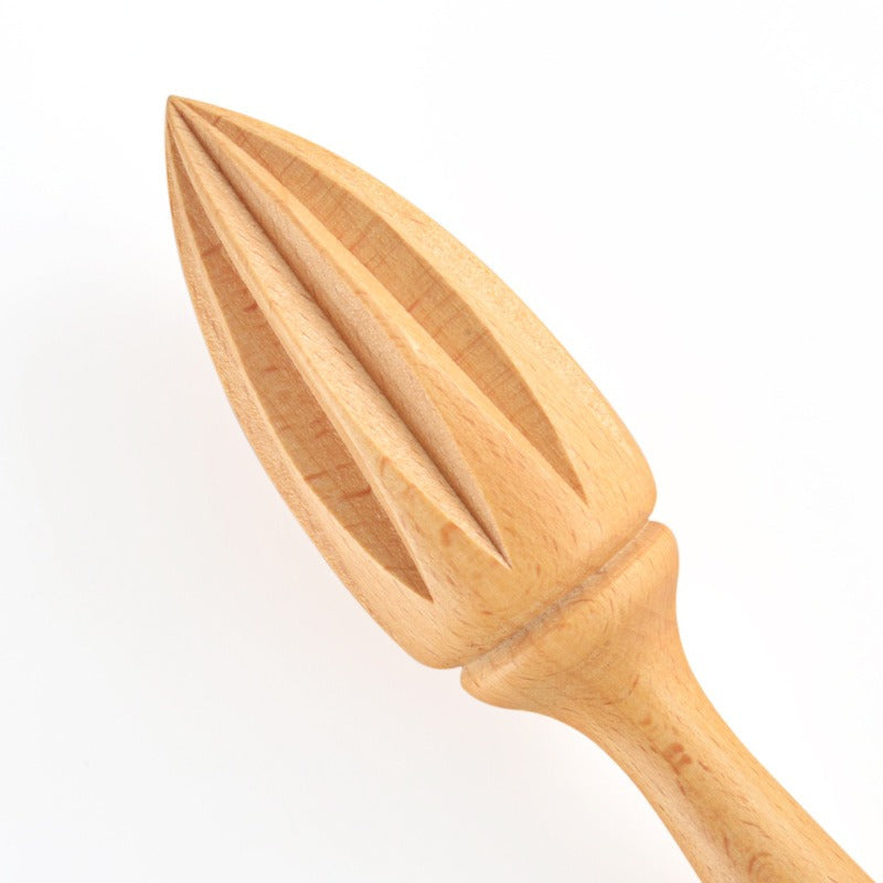 Presse-Citron Manuel en Bois de Hêtre – Élégant et Naturel