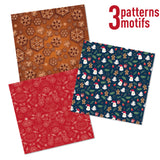 Pack Noël - Vinyle adhésif professionnel – Lot de 7 feuilles 30×30 cm