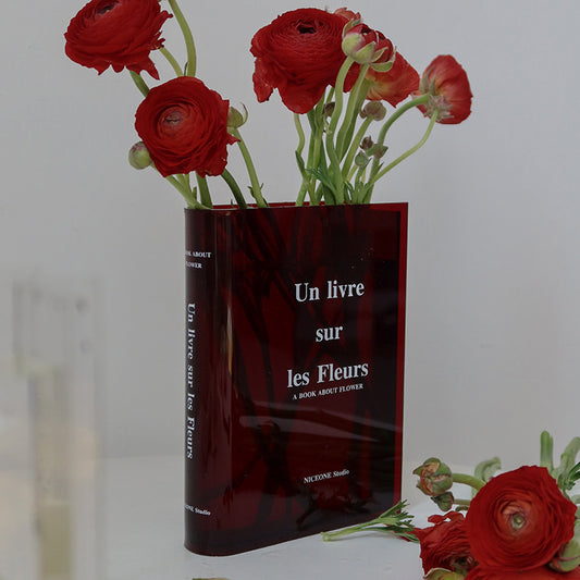 Vase Livre Décoratif Multifonction en Acrylique – Style Européen