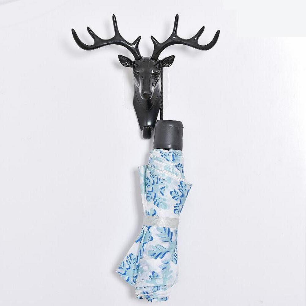 Crochet Mural Tête de Cerf – Antlers 3D Américain Créatif
