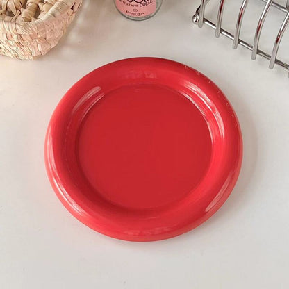 Assiette Plate en Céramique – 20 cm, Design Élégant et Fonctionnel
