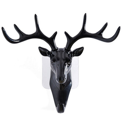 Crochet Mural Tête de Cerf – Antlers 3D Américain Créatif
