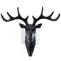 Crochet Mural Tête de Cerf – Antlers 3D Américain Créatif