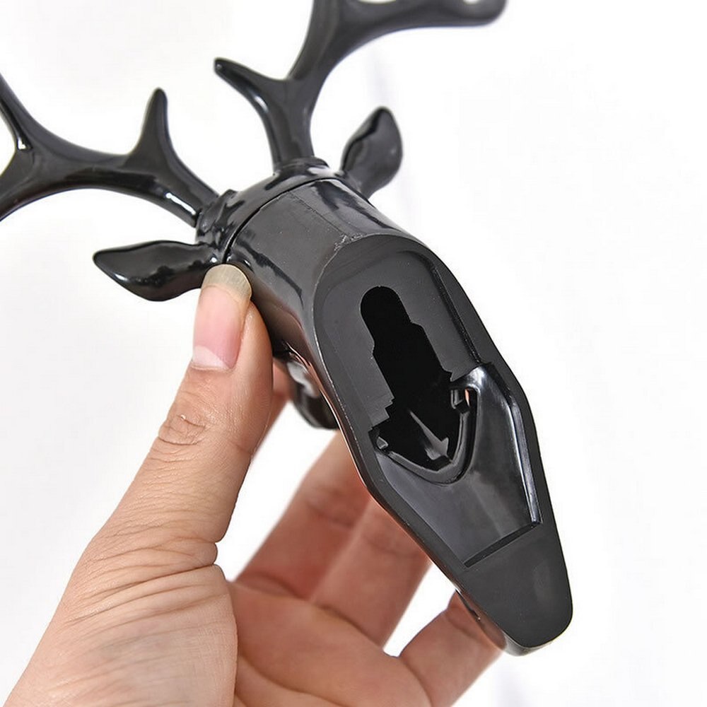 Crochet Mural Tête de Cerf – Antlers 3D Américain Créatif