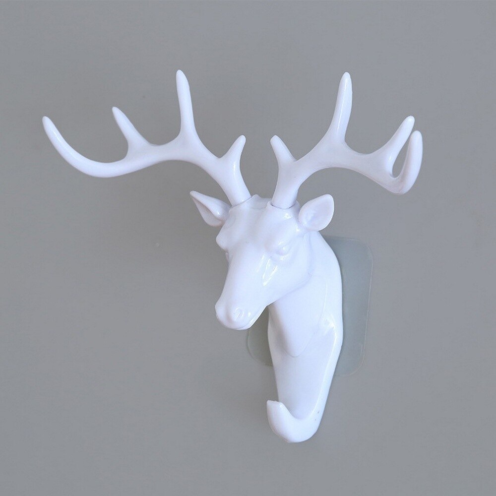Crochet Mural Tête de Cerf – Antlers 3D Américain Créatif