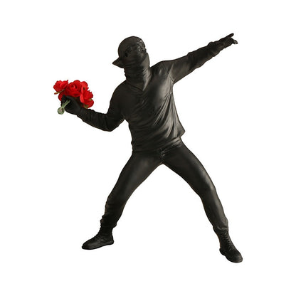Décoration - "Flower Thrower" de Banksy (Style Street Art Moderne)