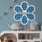 Prénom en bois personnalisé mural – décoration chambre bébé