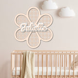 Prénom en bois personnalisé mural – décoration chambre bébé