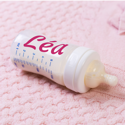 Lenidesign.fr - Sticker Prénom Mural Personnalisé Chambre Bébé/Enfant