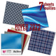 Pack Hiver 2025 - Vinyle adhésif professionnel – Lot de 7 feuilles 30×30 cm