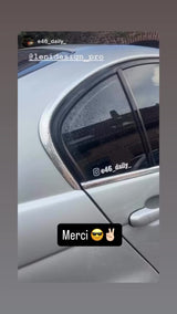Sticker Instagram personnalisé pour voiture & moto 🔥