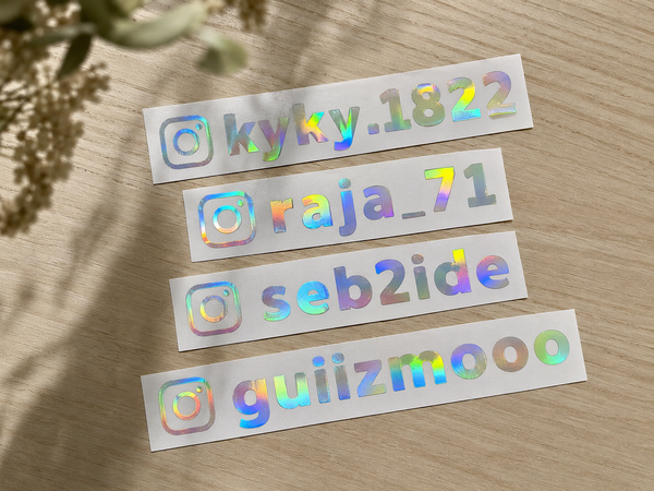 Commandes clients stickers réseau Merci (Made in Strasbourg, Alsace, France)