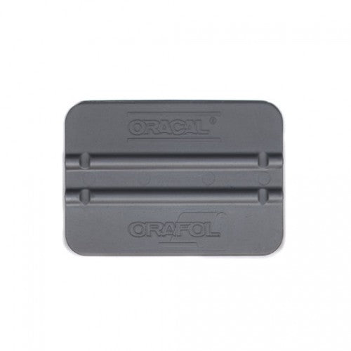 Raclette ORAFOL souple grise 100×75 mm – application vinyle & covering sans bulles
