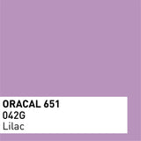 ORACAL 651 Glänzende Klebefolie – 3er-Packung 30×30 cm – Flieder